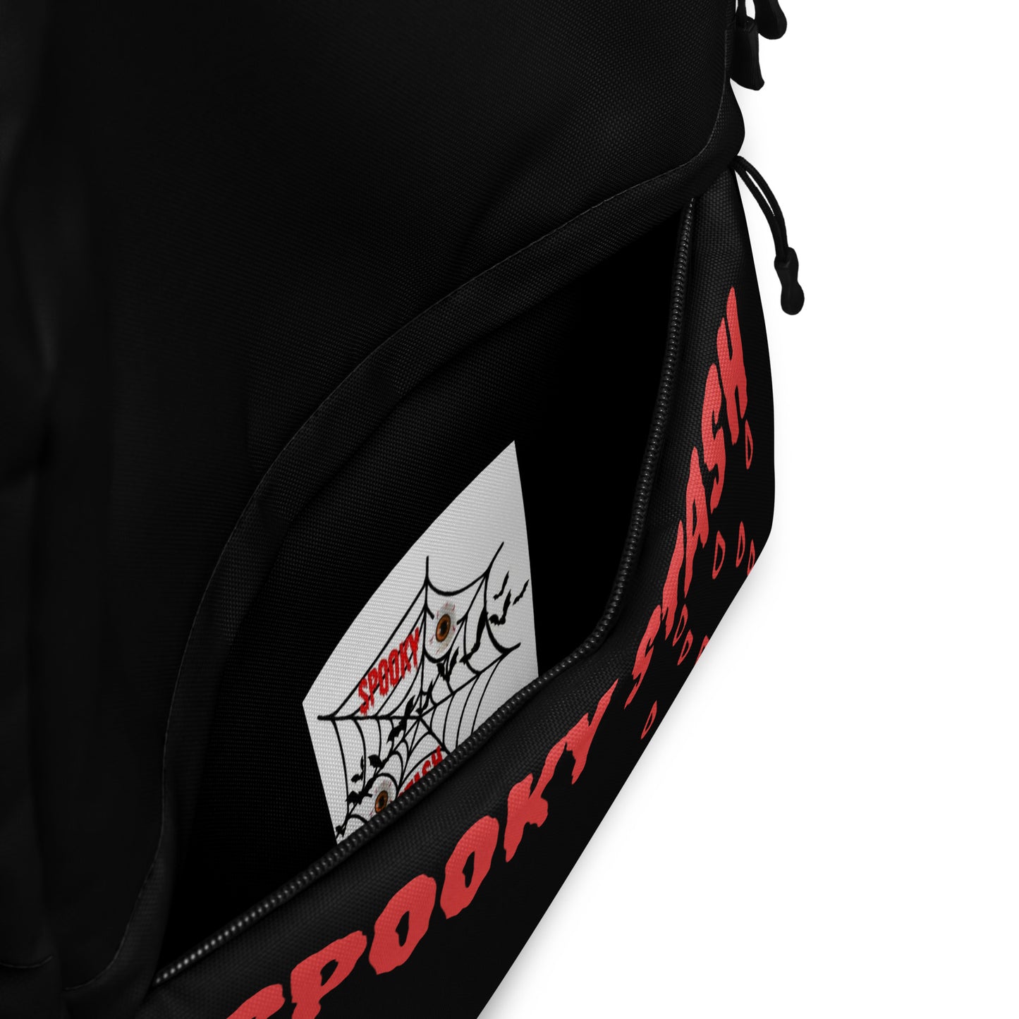 Spooky Stash Bats Backpack With Pocket
