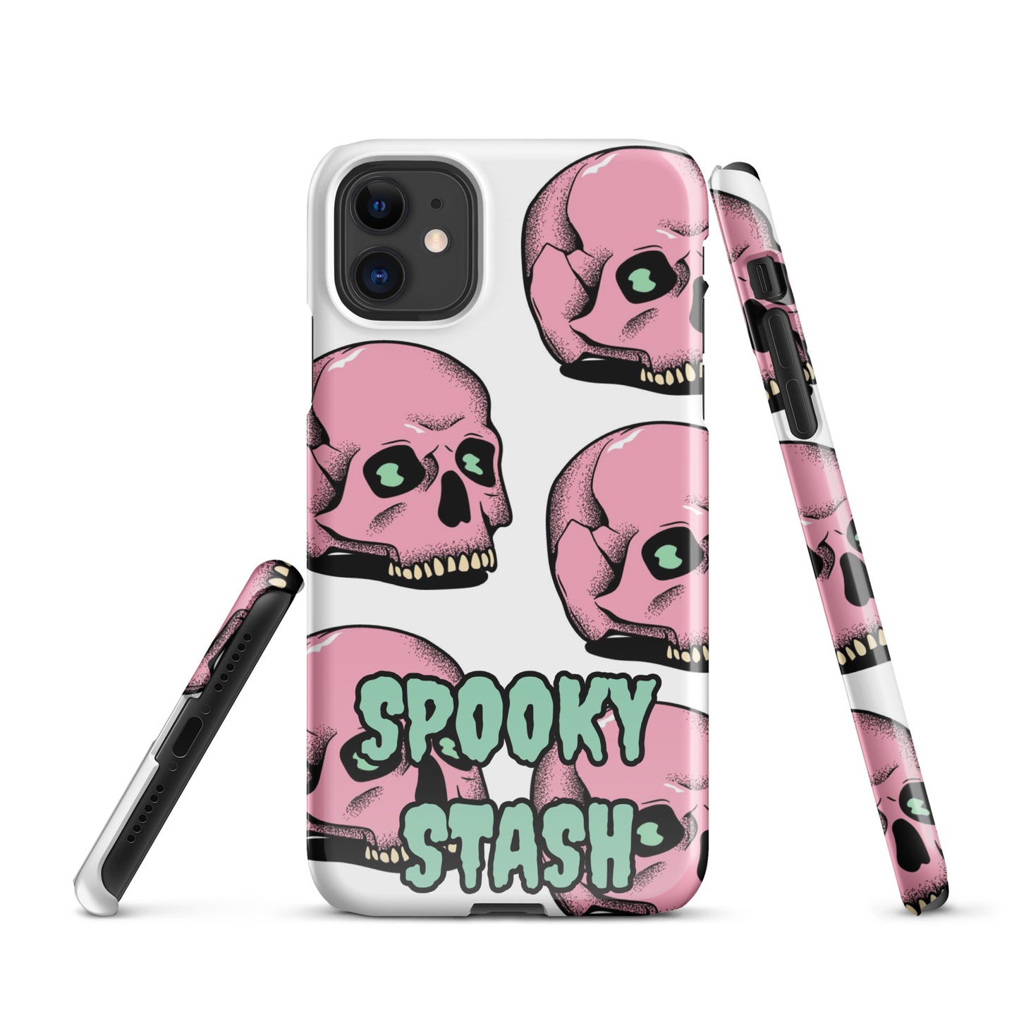 Pink Skull Snap case for iPhone®
