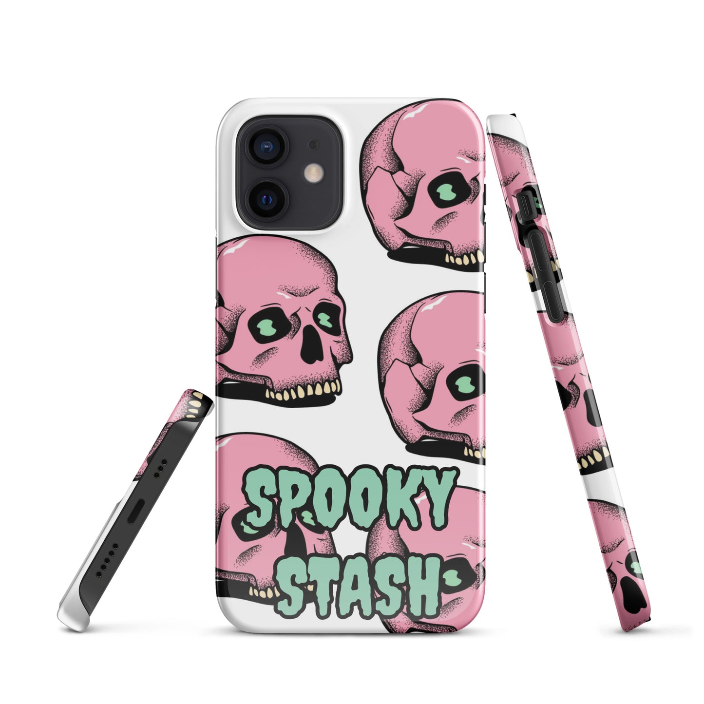 Pink Skull Snap case for iPhone®