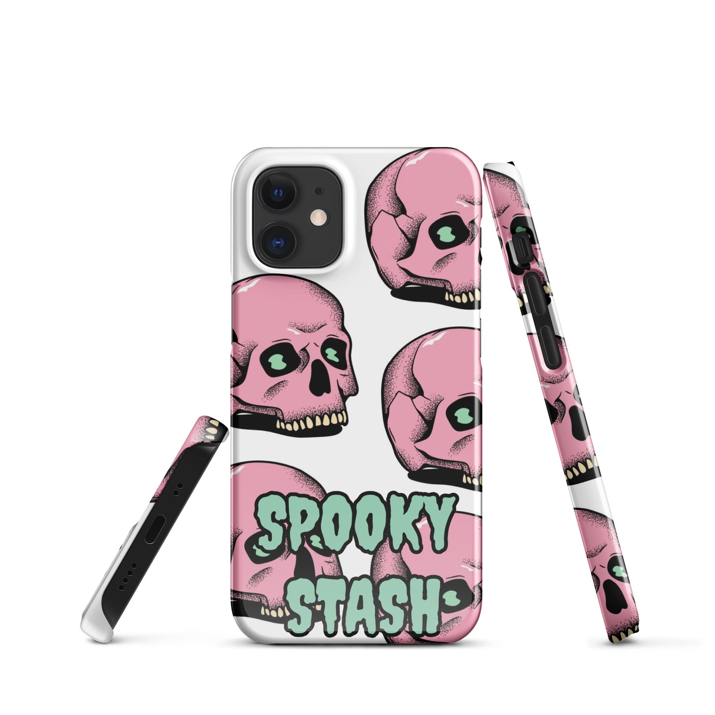 Pink Skull Snap case for iPhone®
