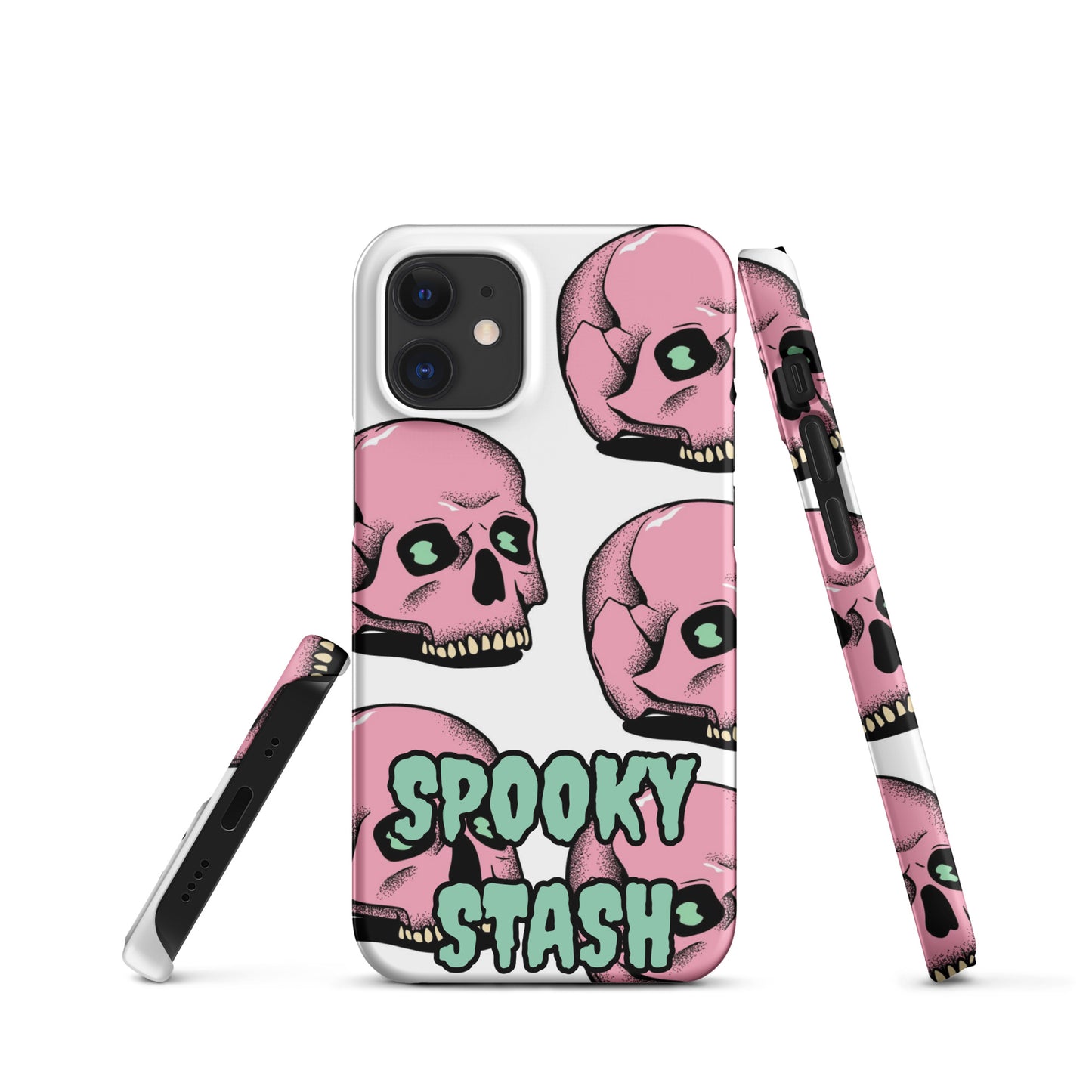 Pink Skull Snap case for iPhone®