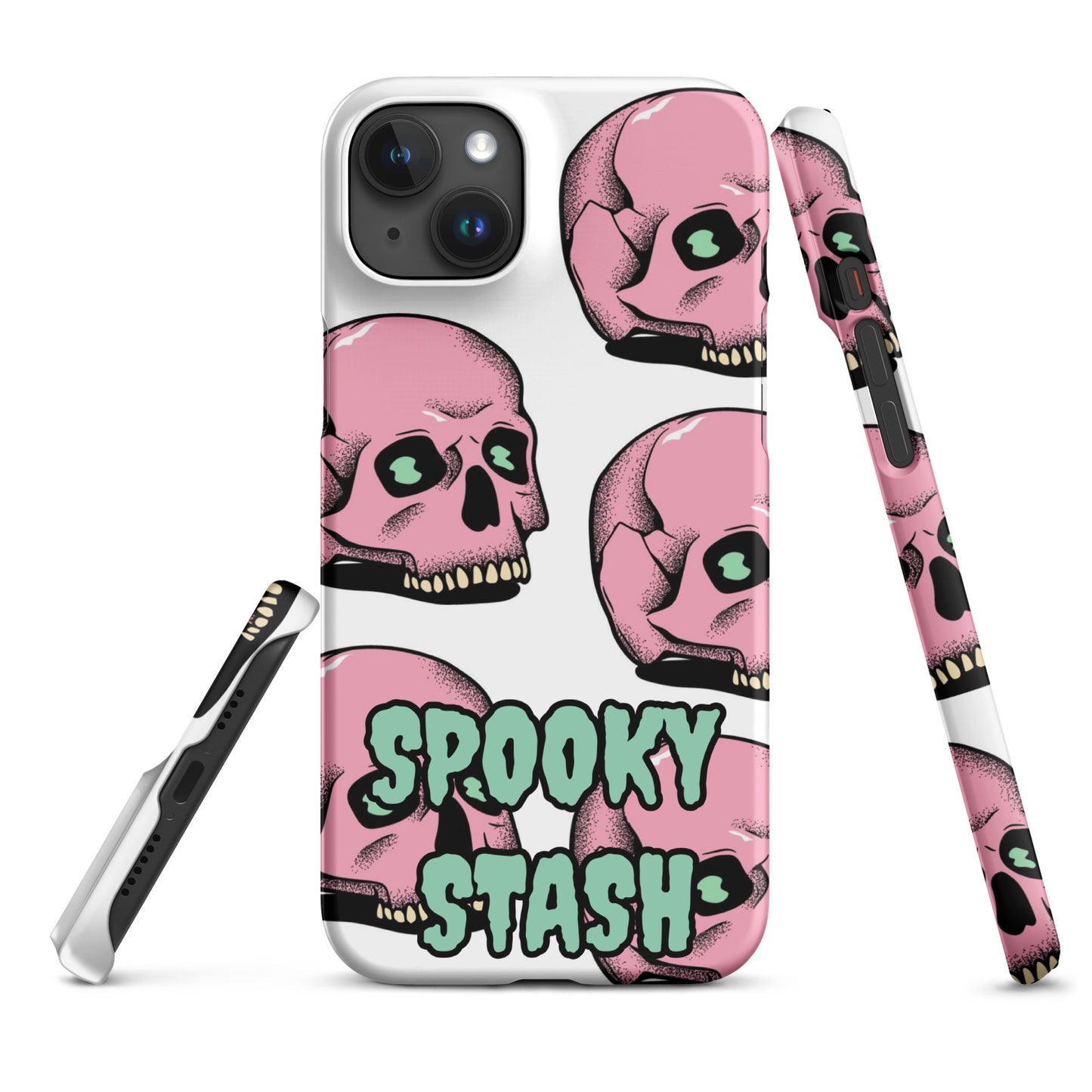 Pink Skull Snap case for iPhone®