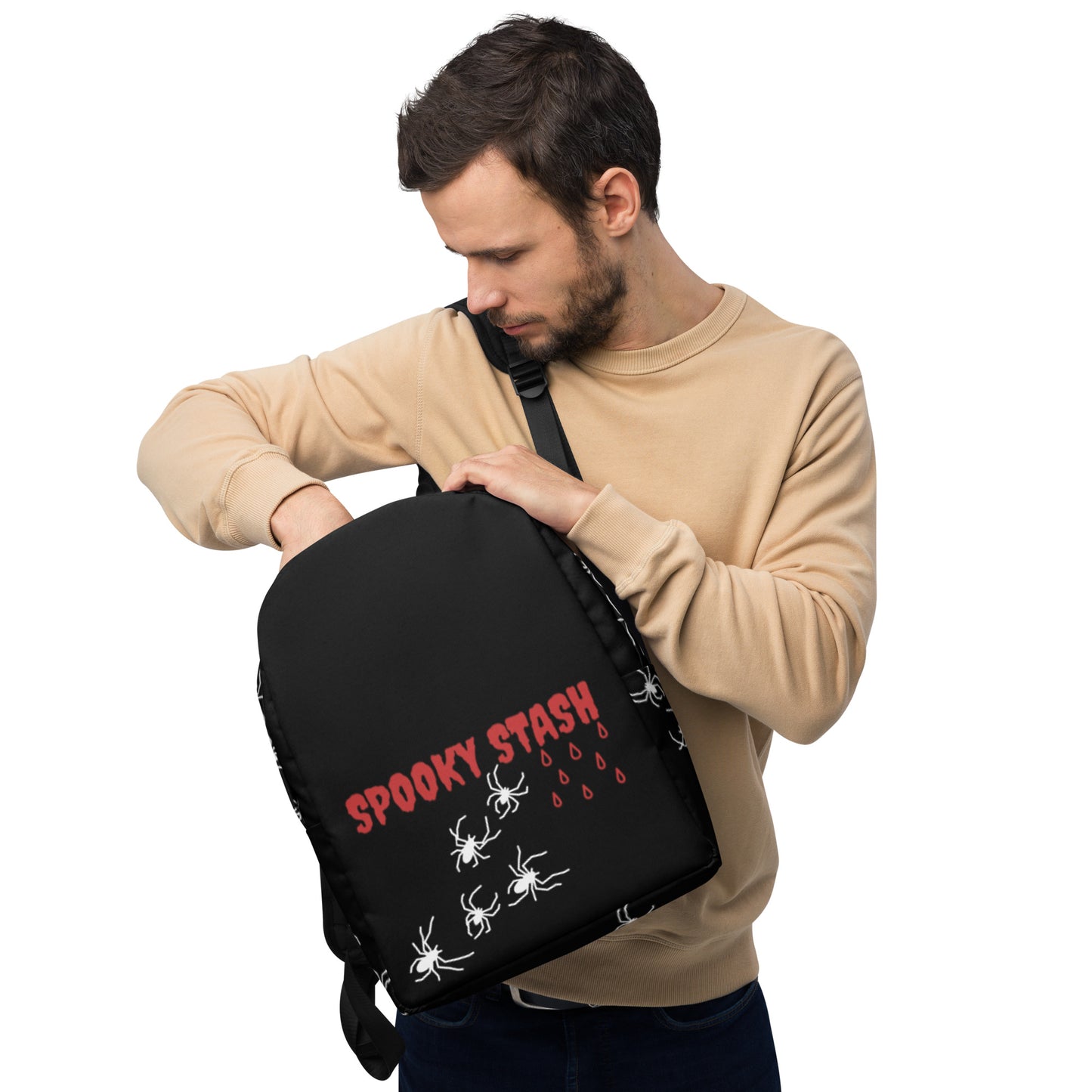 Spooky Stash Minimalist Backpack