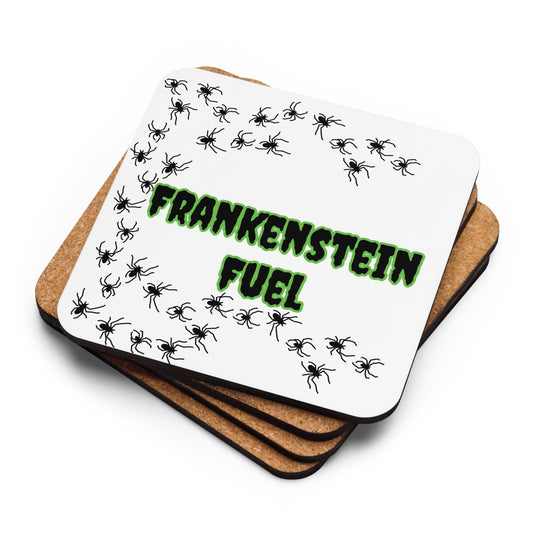 Frankenstein Fuel Cork-back coaster