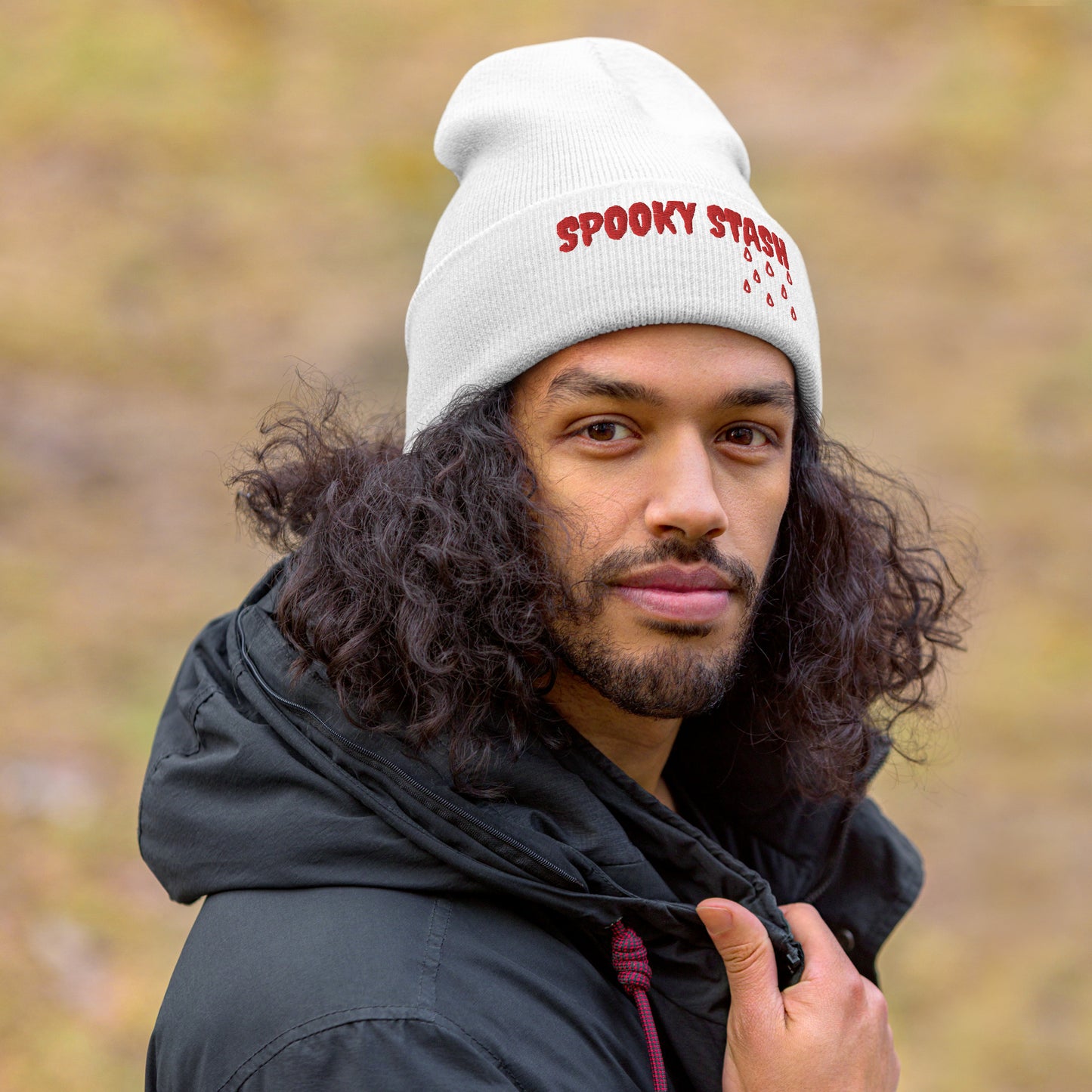 Spooky Stash Cuffed Beanie