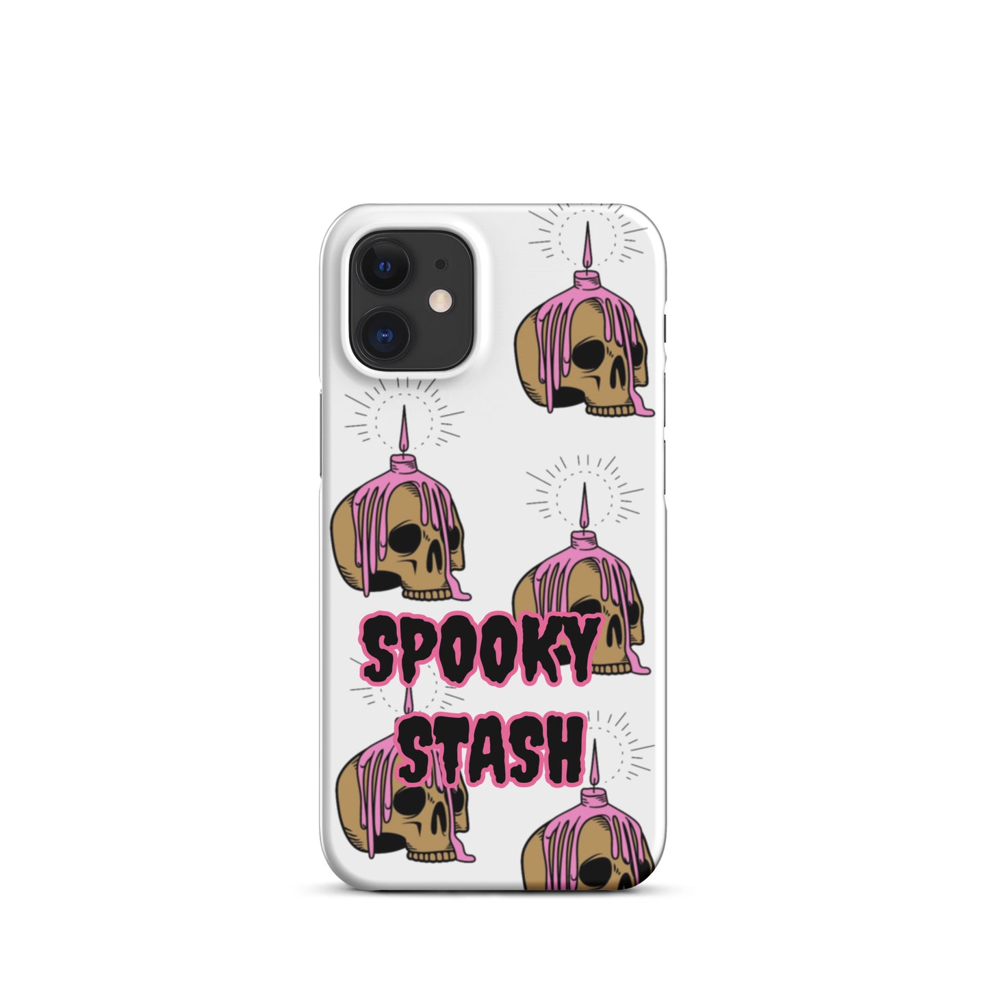 Melting Candle Skull Snap case for iPhone®