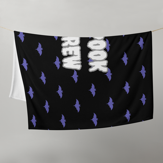 Bats Spook Crew Throw Blanket